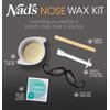 Nad's Nose Wax Kit for Men & Women - Waxing Kit for Quick & Easy Nose Hair Removal, 1 Count