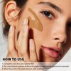 Pro Under Eye Full Coverage Liquid Concealer to Cover Dark Circles, Scars, Redness, Spots, Fine Lines, Corrector Anti-Aging Natural Finish, Moistening Smooth Cream, Waterproof 0.4 fl oz - Tan#