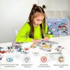 Exploring Aliens Jumbo 48 Piece Puzzles for Kids Ages 4-8, Educational Preschool Floor Puzzles for Kids Ages 4-6 with Bonus Puzzle Sticker Sheets, Ideal Learning Toy Gift for Kids Ages 8-10
