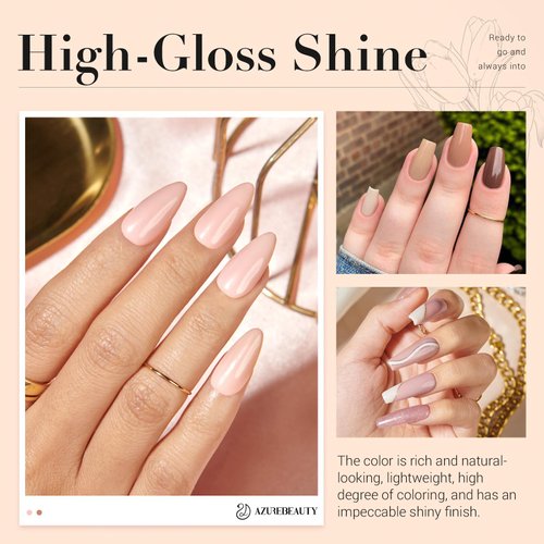 AZUREBEAUTY 29 Pcs Dip Powder Nail Kit Starter, 20 Colors Nude Brown Glitter Purple Blue Dipping Powder Liquid Set with Top/Base Coat Activator for French Nail Art Manicure DIY Salon Gifts for Women