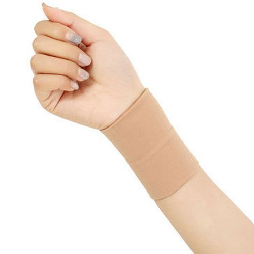 SPOTBRACE Medical Wrist Bands, 1 Pair Breathable Elastic Thin Wrist Brace Support Pain Relief Compression Wrist Sleeve Unisex for Wrist Swelling, Soreness, Carpal Tunnel and Sprained