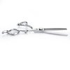 Professional Hair Thinning Scissors Japanese Stainless Steel Texturizing Shears Barbers Hairdressing Scissors for Men and Women (Silver-02A)