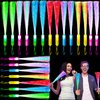 32 Pcs Glow Fiber Wands Sticks Party Favors LED Flashing Wand Glow Sticks Bulk Party Pack Glow in the Dark Party Supplies Fiber Optic Light Wand Sticks Birthday Wedding Favors Football Party Supplies
