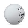 Dunlop White Pro Squash Ball - 3 Balls