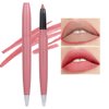 WanTuoluo Matt Nude Lipstick Lipliner Lip Crayons Pack Set,Velvet Moisture Smooth Matte Lipstick Pencils,Waterproof&Waterlasting, (01, Pack of 1)