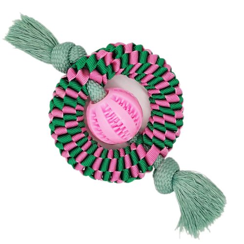 Fesinda - Superior Dog Chew Toy for Interaction, Made of Durable Nylon and Natural Rubber, Perfect for Teeth Cleaning, Exercise, and Stress Relief - Animal Lover's Essential Gift
