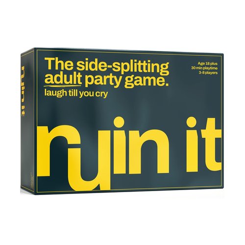 Adult Party Board Game Ruin IT Hilariously Funny Game for Ages 18 +