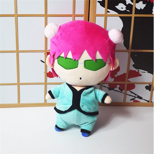 Shopular Saiki K Plushie Toy Figure Cosplay Cute Giant Kawaii Plush Doll Stuffed Cushion Toys Pillow Gift 12"