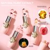 6 Pcs/Set Flower Jelly Lipstick Set Temperature Change Moisturizer Long Lasting Nutritious Balm Magic Color Change Lip Gloss