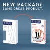 JOBST Relief Knee High Graduated Compression Socks 30-40mmHg - Comfortable Unisex Design - Open Toe, Beige, Small