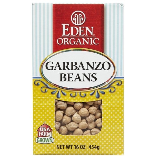 Eden Organic Garbanzo Beans, No Salt Added, 16 oz