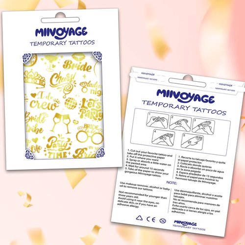 Bride Metallic Tattoos, Cheers Bachelorette Temporary Tattoos, Bride Glitter Temporary Tattoos, Cheers Bachelorette Tattoos, Bachelorette Party Decorations, Bridesmaid Favor