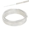 XRDS -RF RG-316 Coax Cable 50 ft Thin RF Coaxial Cable Flexible Lightweight Low Loss Coax Silver-Plated Copper Teflon Jacket, White