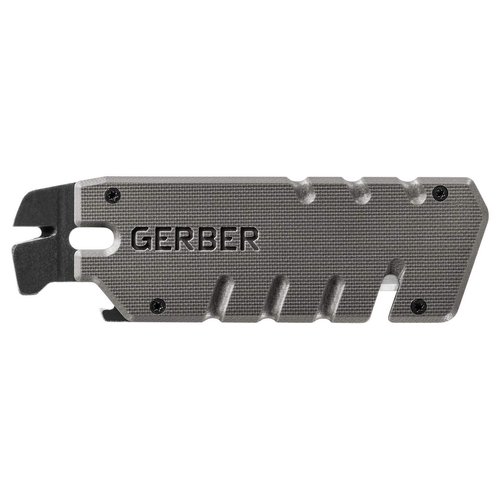 Gerber Gear Prybrid Utility Knife with Pry Bar - Multi-Tool Pocket Razor Knife with Retractable Knife Blade - EDC Knife - Grey