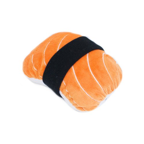 ZippyPaws NomNomz Plush Dog Toy, Stuffed Toy with Round Squeakers and Crinkles, Cute Food Character, Sushi