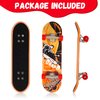 BROKIG TechToy Finger Skateboards Park for Kids,Mini Fingerboard Skatepark Training Finger Boards Toys Ramp Set Kit Boys Gift (HB11)