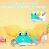 HONGID Crawling Crab Dog Toys,Escaping Crab Dog Toy with Obstacle Avoidance Sensor,Interactive Dog Toys with Music Sounds & Lights for Dogs Cats Pets,Christmas Toy Gifts for Puppy/Small/Medium Dogs