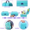 TEUVO Pet Care Play Set Doctor Kit for Kids, 16 Pcs Doctor Pretend Play Vet Dog Grooming Toys Puppy Dog Carrier Feeding Dog Backpack Gifts for Girls Boys 3-7 Years Old