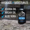 Rocky Mountain Barber Company Men's Daily Face Wash - With Jojoba Oil, Argan Oil, Chamomile Floral Water and Aloe Vera – Unscented - 8 oz
