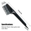 Hair Brush Cleaner Tool,Comb Cleaning hairbrush, for Removing Hair and Debris, Black