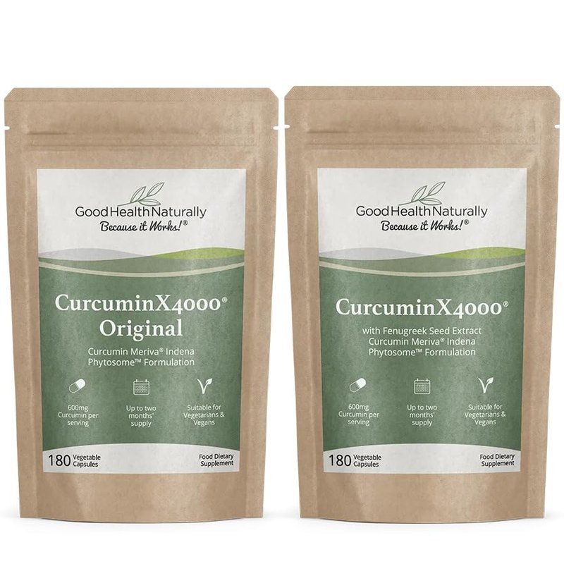 GOOD HEALTH NATURALLY BECAUSE IT WORKS! CurcuminX4000® with Fenugreek | Herbal Supplement - Refil...