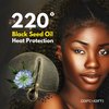 BEAUT'E SEOUL Heat Protectant for Hair - Black Seed Oil Heat Protectant for Curly Hair – Fortifying Keratin & Nourishing Argan & Jamaican Black Castor Oil for Hair Keratin Hair,10oz