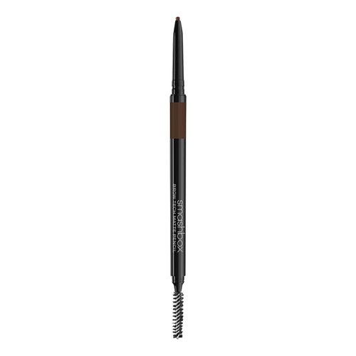 Smashbox Brow Tech Matte Eye Brow Pencil | Waterproof, Smudge Proof + Long Lasting, Brunette