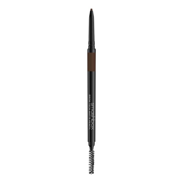 Smashbox Brow Tech Matte Eye Brow Pencil | Waterproof, Smudge Proof + Long Lasting, Brunette