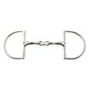 Korsteel JP Stainless Steel French Link Hunter Dee Ring Snaffle Bit, 5"