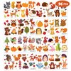 96PCS Woodland Animal Temporary Tattoos for Kids - Cute Forest-Themed Party Favors, Ideal for Birthday Parties, School Prizes, and Autumn Celebrations