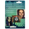Bowitzki Halloween Makeup Palette 5 Colors Face Body Paint Oil Based with Brush for Zombie Skeleton Clown Witch Football Baseball Sports SFX Costume Cosplay Dress Up (Green)