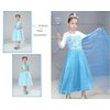 Girls Costume Accessories Princess Elsa Accessories for Girls Elsa Crown Gloves Halloween Christmas Party Favors for Kids
