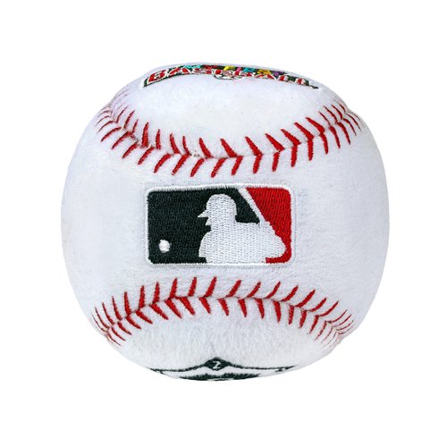 Franklin Sports Kids Soft Plush Ball - MyFirst Baseball or Football Stuffed Plush for Kids - Soft Kids Ball + Stuffed Plush - Fun Kids Room Decoration