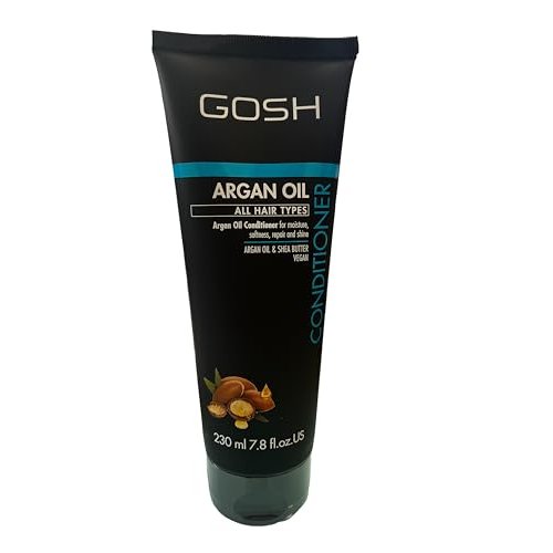 Gosh hair conditioner ARGAN OIL for all hair types 230 ml, 7.8 Fl. oz.