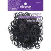 Diane Rubber Bands Black, 500 Count (Pack of 1)