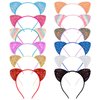 Aprince 12PCS Cat Ears Halloween Headbands for Women Cute Adult Cat Ears Headband Costume Accessories Headbands for Girls Cat Accessories Cat Woman Ears Animal Headbands Cat Birthday Decorations