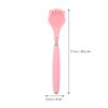 HEALLILY Back Scratcher Extending Metal Extendable Portable Backscratcher Backslap with Plastic Handles Body Massager for Child Elderly Women Men 2pcs (Blue, Pink)