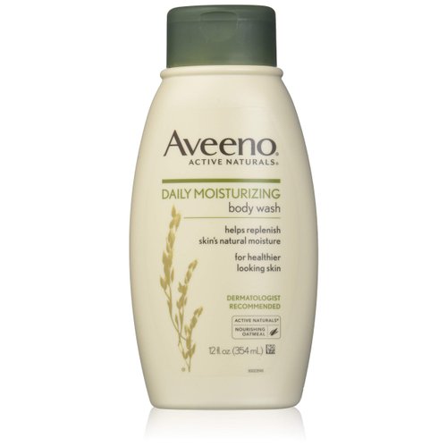 Aveeno Active Naturals Daily Moisturizing Body Wash, 12 fl oz