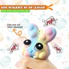 4PCS Easter Pop Stress Balls Fidget Toys, 3D Bunny + Carrot Push Bubble Sensory Balls Fidget Toy, Soft Silicone Squeeze Toys for Kids Adults Stress Relief Party Favors