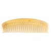 Wide Tooth Hair Comb - Breezelike Detangling Comb for Hair & Beard - No Static Natural Sheep Horn Comb for Women and Men