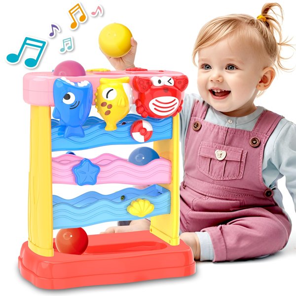 OCHIDO Toys for 12-18 Months Baby, Musical Toys for 1 2 3 Years Old Kids, Interactive Game for Kids, Montessori Toys, Early Learning Educational Toy,Perfect Christmas Birthday Gift for Girls