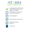 ATZEN Clean Natural Effective Cleansing Milk Facial Cleanser with Aloe and Decyl Glucoside 6.8fl.oz./200ml