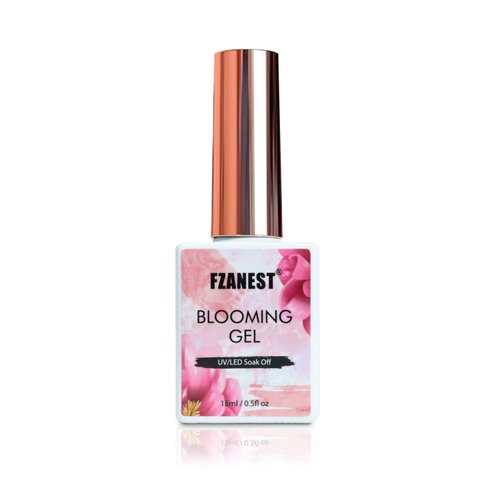 FZANEST Clear Blooming Gel 15ml UV LED Blossom Gel Polish For Spreading Effect Marble Natural Sto...