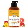 RaGaNaturals Mango Shea Butter Tropical Bliss Lotion with Argan, Vitamin E, and Avocado Oil - Refreshing, Hydrating and Nourishing 8 Fl Oz Moisturizer