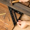 Mr. Pen- Rafter Square, Metal Square, 7 Inch, Carpenters Square, Square Tool, Metal Square Ruler, Carpentry Squares, Woodworking Square, Square Angle Tool, Aluminum Rafter Square, Carpenter Square