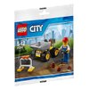 LEGO City Mini Dump Truck Vehicle and Construction Worker Minifigure Toy Set 30348 (Bagged)