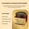 Savannah Hair Therapy Hair Mask for Damaged Hair with Shea Butter & Keratin – Hydrate, Repair & Rejuvenate with Deep Moisture Treatment for Dry, Damaged, and Curly Hair
