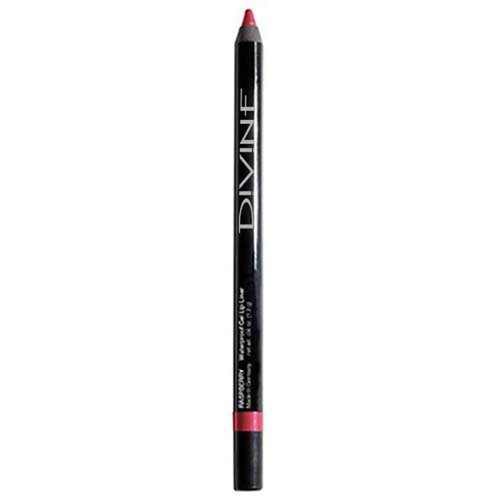 Divine Skin & Cosmetics - Lip Liner Pencil - Waterproof Gel Lip Liner - Kiss Proof, Highly Pigmented Gel Lip Liner - Raspberry