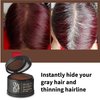 Red Root Touch Up Powder by Style Edit | Root Cover Up Hair Color for Gray Hair Coverage | Root Concealer for Dark Red Hair | Mineral Infused Hairline Powder | Free Brush Included – Mini Hair Brush