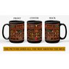 2IMT Library Bookshelf Mug Gifts For Book Lovers Women - Library Coffee Mug Book Coffee Mug Book Mug Book Club Cup Bookish Items Bookworm Mug Librarian Book Lovers Gifts for Readers Writer Black 15oz